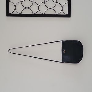 MARGOT Black Leather Crossbody Bag